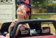 Reach For A Dream beneficiary Dianty da Silva rides her fancy car. Photo: Supplied