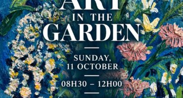 Poster of Art in the Garden exhibition. Photo: Supplied