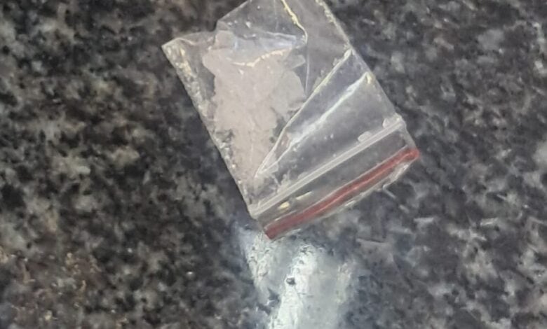 A bag of crystal meth seized by Johannesburg Flying Squad in Orange Grove on October 5, 2026. Photo: Supplied