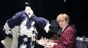 St John’s College artist Luke Summerton exhibits his work on October 13, 2026. Photo: Asanda Matlhare