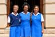 The 2027 RCL of Parktown High School for Girls, Deputy Head Girl Sibusisiwe Phungula, Head Girl Itemitayo Oluwole, and Deputy Head Girl Thapelo Muambadzi at Parktown High School for Girls on October 15, 2026. Photo: Naziya Davids-Easthorpe.