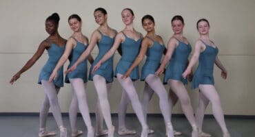 Ballet dancers from the Russian Ballet Company in Parkhurst in April 2026. Photo: Supplied