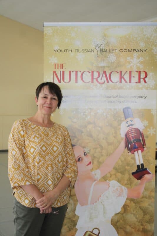 Yana Auger, director of the Youth Russian Ballet Company in Parkhurst on October 21, 2026. Photo: Naziya Davids-Easthorpe