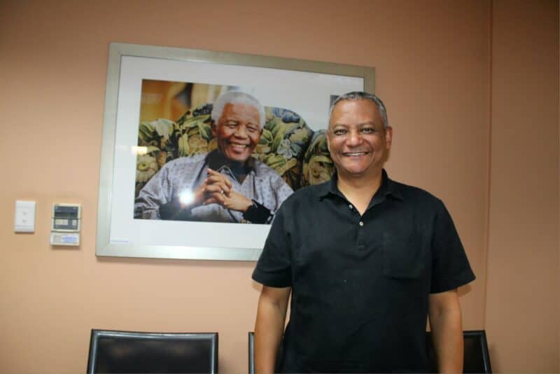 ACT Ubumbano director Ashley Green-Thompson at the Nelson Mandela Foundation on October 21, 2026. Photo: Naziya Davids-Easthorpe