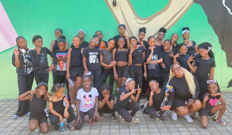 Jozi Youth Empire artists feel good after their self-defence class. Photo: Supplied