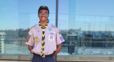 1st Rosebank Scout, Harry Musuku is the youngest to receive the Springbok accolade on October 23, 2026. Photo: Asanda Matlhare