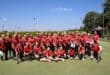 Members of the Wanderers Bowls Club pose for a group photo at the Wanderers Bowls Club on October 24, 2026. Photo: Naziya Davids-Easthorpe