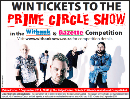 Win with Prime Circle and WITBANK NEWS.