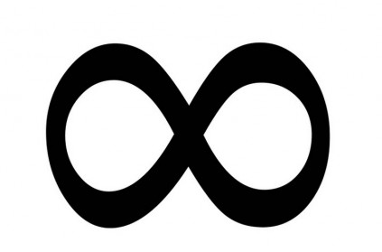 INFINITY SYMBOLE: This shape is very good for the brain and can be mimicked in many ways: Draw it on the floor so the kids can walk it, let them draw it as big as they can on an outside wall with chalk, or just make them swing it with their arms.