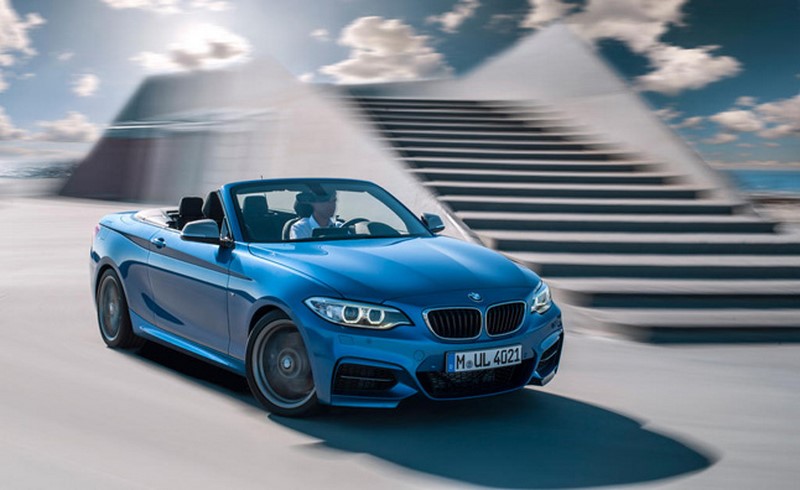 BMW 2 series convertible.
