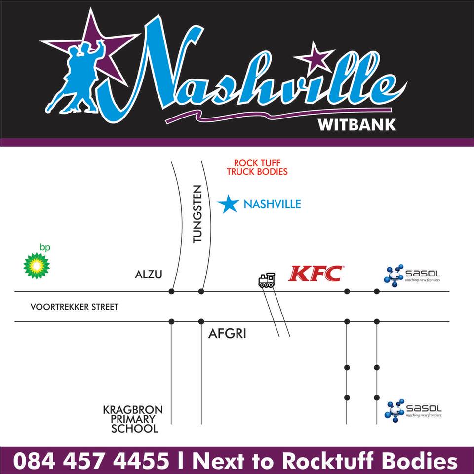 Map to Nashville.