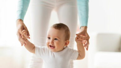 Steps you should take when your baby takes her first steps