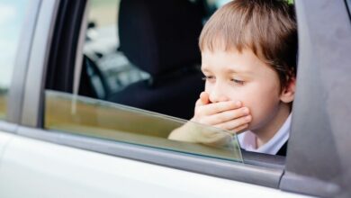 Why kids get carsick - and what to do