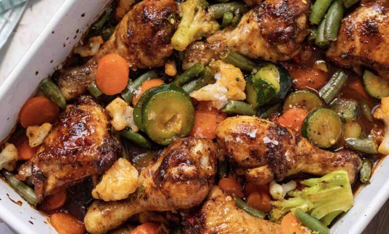 26 Oct WFD - BBQ roasted chicken and veggies