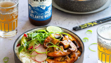 Meat-free Monday: Gochujang mushroom bowls
