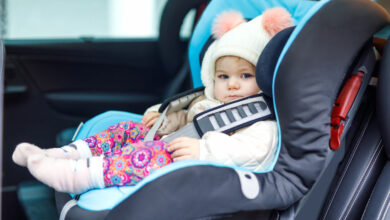 4 Winter vehicle safety tips when driving with children