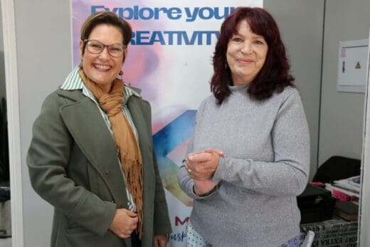 Monica Joao and Lizette de Beer.