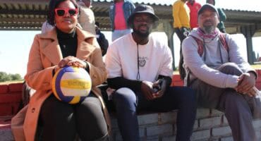 Emalahleni Local Municipality team members were ready to make waves at the Vosman SAPS Youth Month’s celebration.