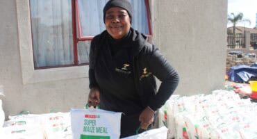 Patricia Khoza was at the outreach by the K Mother of Nations Foundation in eMalahleni on June 28.