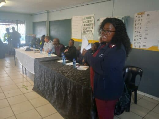 A representative from the Health Department also shared on the topic.