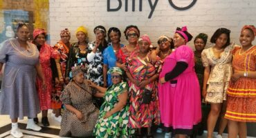 Mothers of Love Club Burial Society at a local restaurant where they celebrated their 27th anniversary.