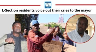 Hlalanikahle Extension 1 residents voiced out their service delivery frustrations to mayor Vusi Nhlapho