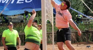 A volleyball challenge was held in eMalahleni on October 11.