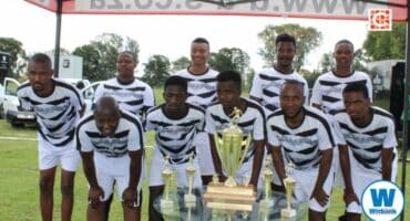 Winners of the tournament, UAS Hendrina.