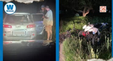 Reaction officers successfully recovered all the stolen goods in a nearby open field in Model Park where the suspects had left them and fled on foot.