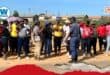 The Siyanqoba community has been up in arms about service delivery since early this morning.