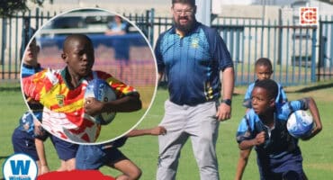 Laerskool Kragbron hosted a friendly rugby day on March 10.