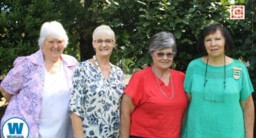 Frances Theron, Rina Smith, Julie Olivier en Irene Keet.