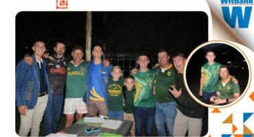 Fathers and sons had an exciting evening at HTS.