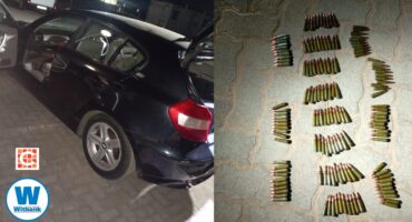 Two men, aged 36 and 39, are expected to appear in court soon after being arrested for the unlawful possession of ammunition during a routine patrol operation in the Ogies policing area on June 18.