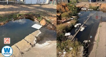 The worsening condition of De Kock Street, and the damaged stormwater systems on Opperman Street and at the corner of Rissik Street and De Kock Street.
