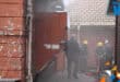 A fire broke out at a rented room in Stanford Street earlier today, leaving a property burnt to ashes and a family stranded and homeless.