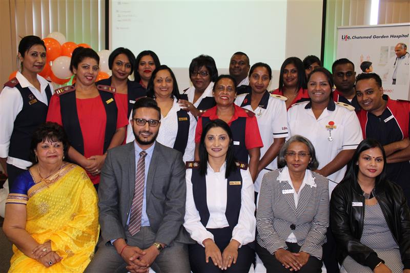 Honouring the nurses of Life Chatsmed Garden Hospital Rising Sun