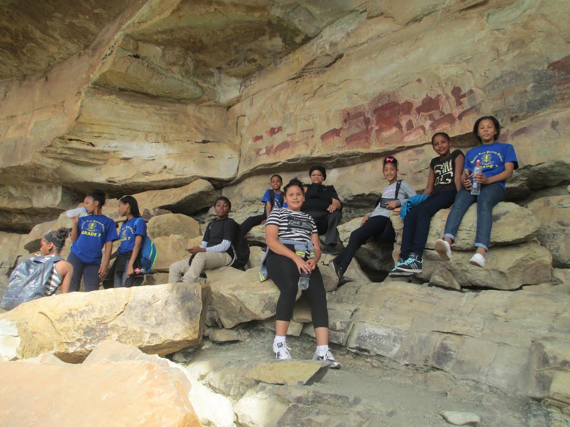 Children engage in rock art programme | Rising Sun Newspapers