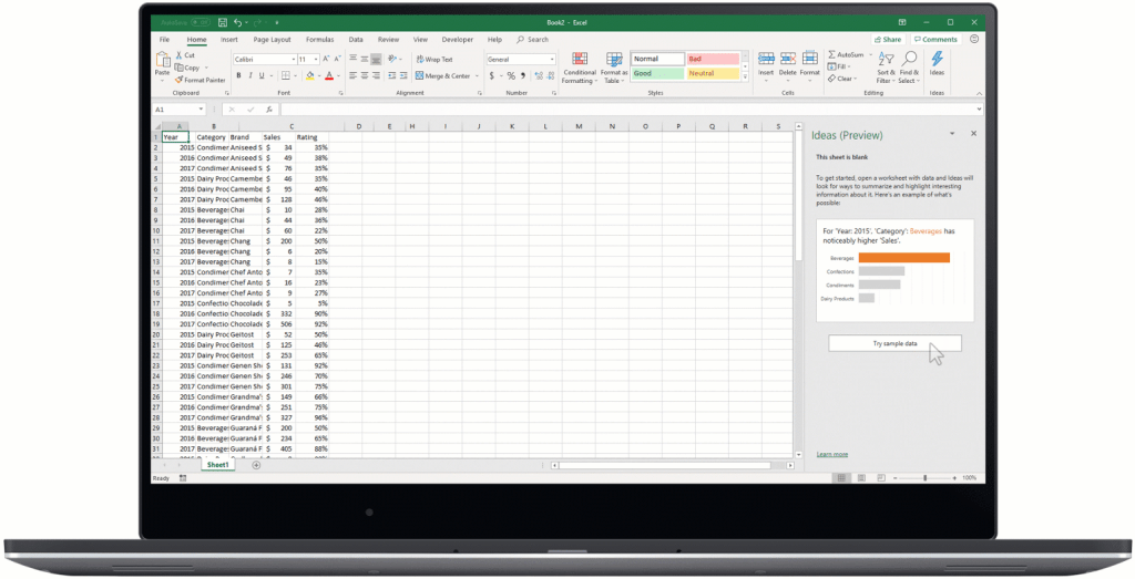 Microsoft now allows you to snap a picture of a spreadsheet and import ...