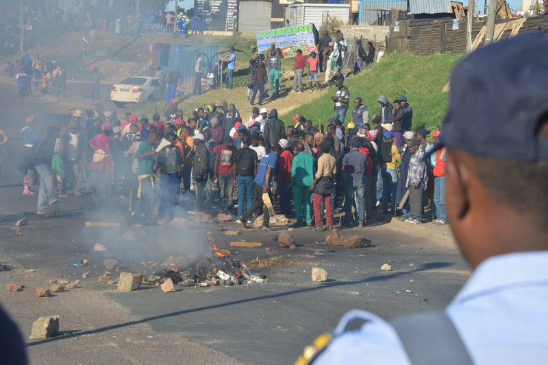 Service delivery protest erupts in Montford | Rising Sun Newspapers