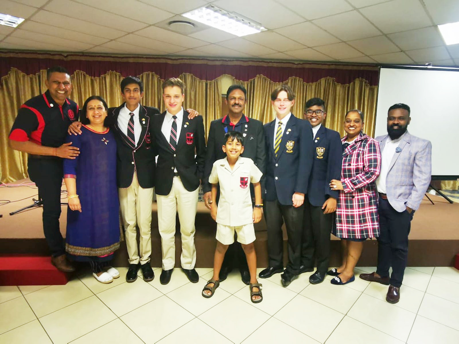 Rotarians host shortterm exchange students from Germany Rising Sun