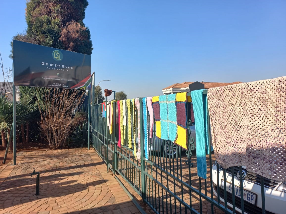 Lenasia knitters share warmth to those in need Rising Sun Newspapers