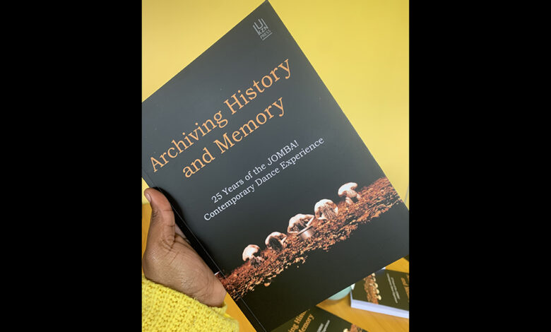 JOMBA! Contemporary Dance Experience launches 25th-anniversary book