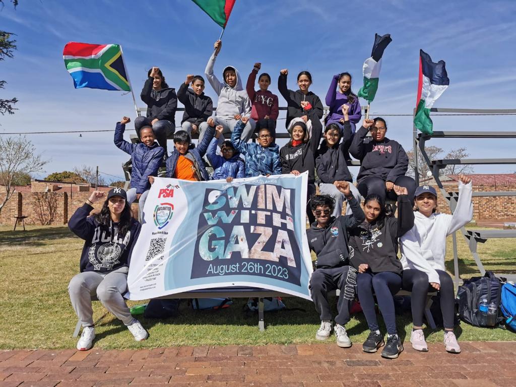 Swim with Gaza campaign ‘makes waves’ in Lenasia Rising Sun Newspapers