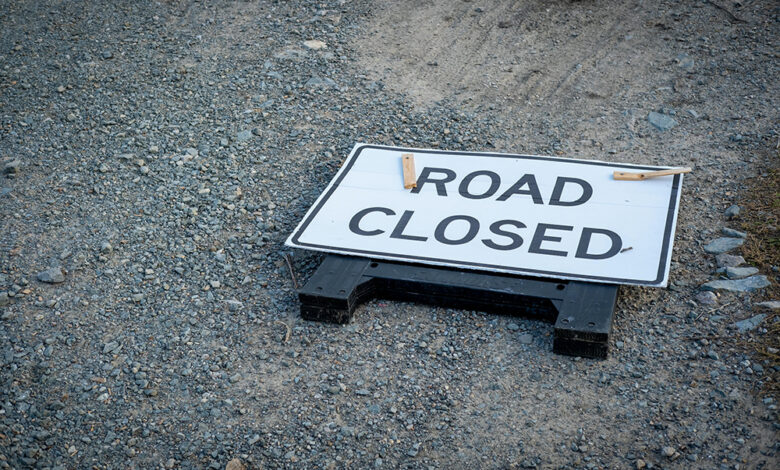 Full closure to accommodate blasting alongside the N3 near the ...