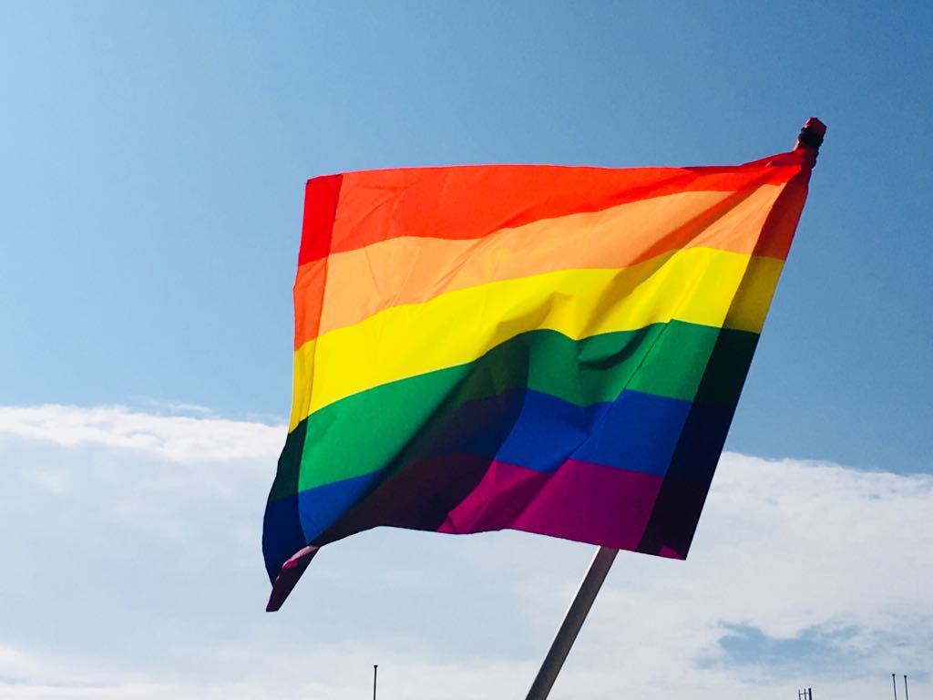 Gaey Rflag Gay flag rises at Tshwane City Hall - LNN - Highway Mail