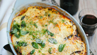18 APRIL - MEATLESS MONDAY - Low carb roasted veggie moussaka