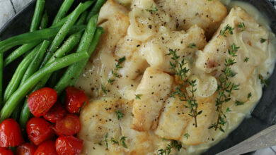 23 JUNE - WFD – Roasted garlic hake bake