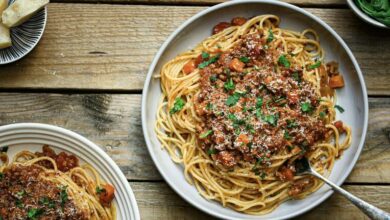 29 MARCH - WFD - Beef spaghetti Bolognese