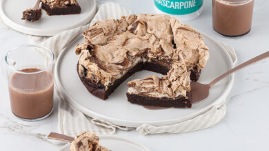 3 JULY - SUNDAY SPOIL - Flourless chocolate meringue cake